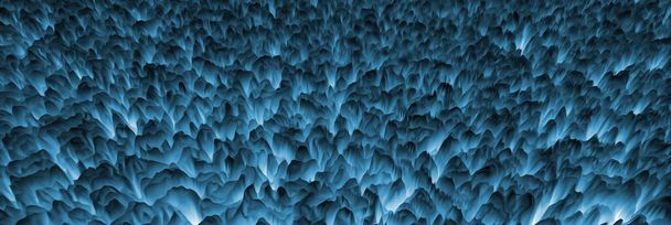 Abstract background, abstract flower surface texture. 3d illustration. - 写真・画像