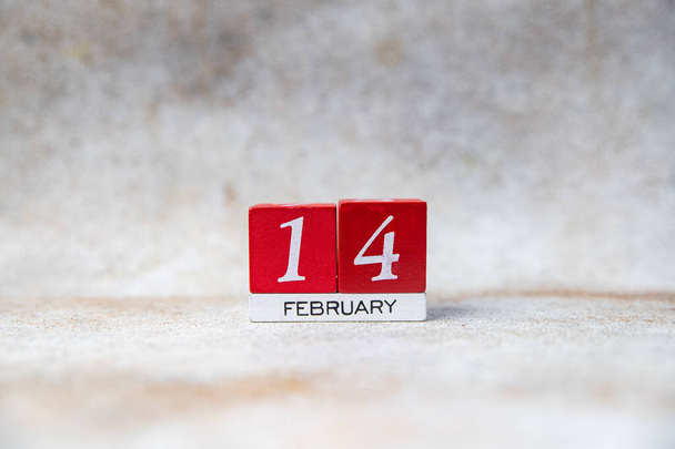 Valentin nap háttér február 14. Valentin nap ünnep dekoráció szerelem dátum másolás tér - Fotó, kép