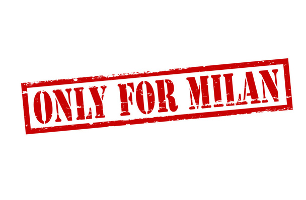 Only for Milan - Vector, Image