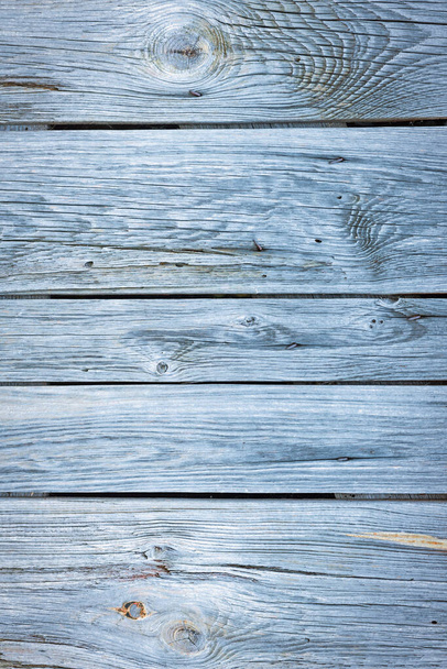 Blue old wooden planks background  - Fotó, kép