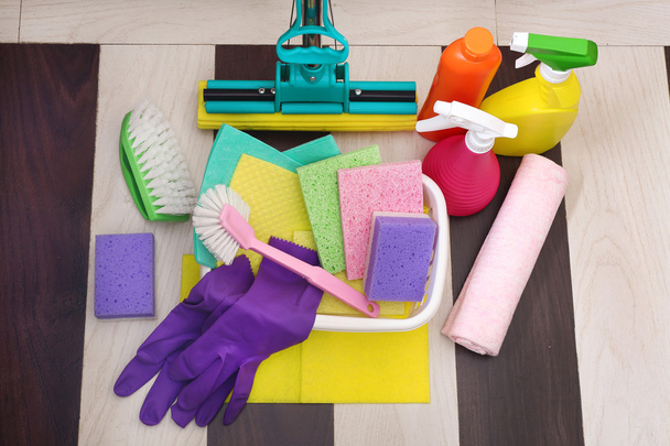 Cleaning products and tools - Fotoğraf, Görsel