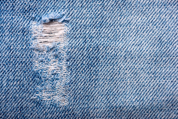 strappato vecchio blu jeans sfondo
 - Foto, immagini