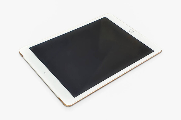 Tablet isolated , black screen - Photo, Image