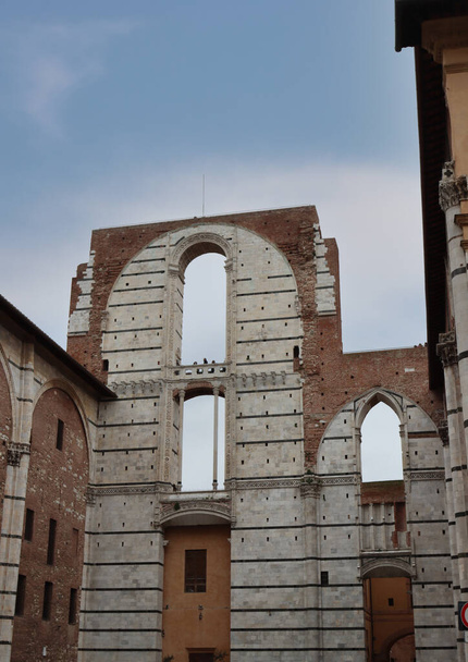 historical city Siena Tuscany Italy palio - Valokuva, kuva