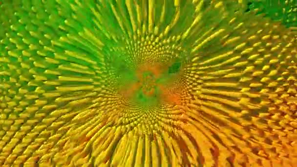 Värikäs raidat kaltevuus aaltoilu - Materiaali, video