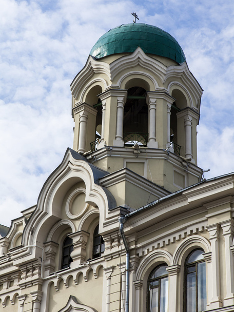 Moscow, Russia, on September 23, 2014. Architectural details of the orthodox temple - Foto, immagini