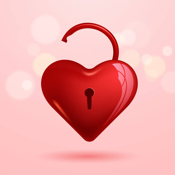 Valentines Day background Romantic composition with hearts and typography - Vektori, kuva