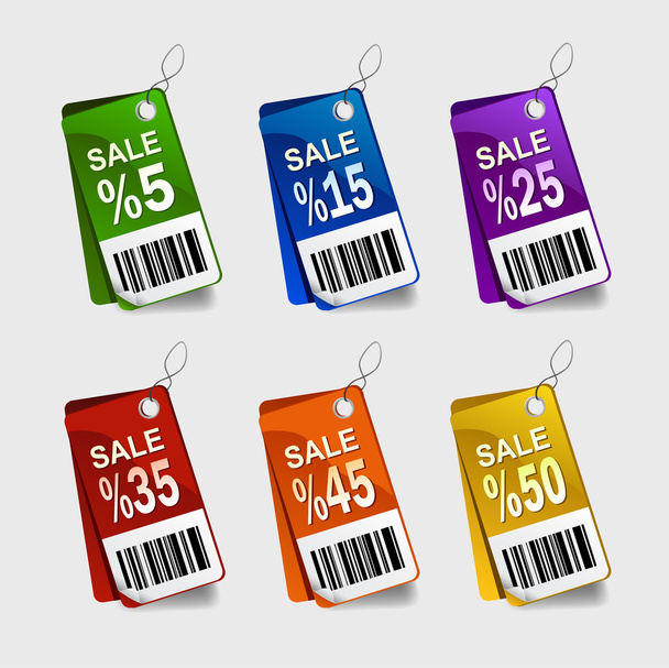 Sale labels - Вектор,изображение