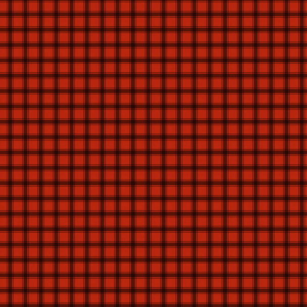 Retro piros fekete bivaly kockás ellenőrzés zökkenőmentes minta. Hagyományos amerikai favágó stílus. Rusztikus négyzet kockás szövet textúra. - Fotó, kép