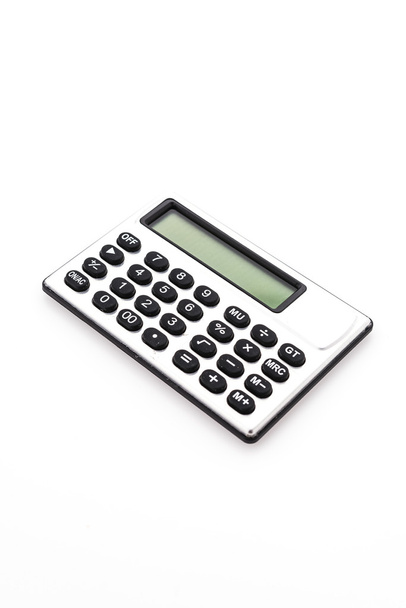 Calculator isolated on white background - Photo, Image