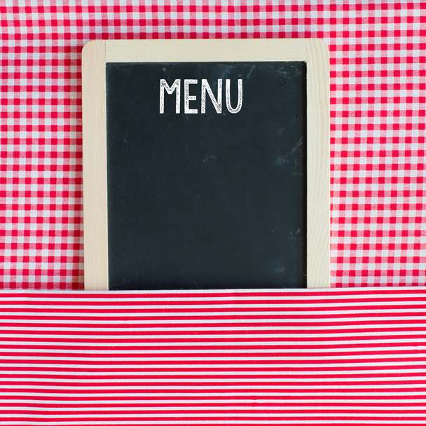 menu schoolbord - Foto, afbeelding