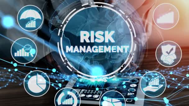 Управление рисками и оценка бизнес-концепции - Кадры, видео