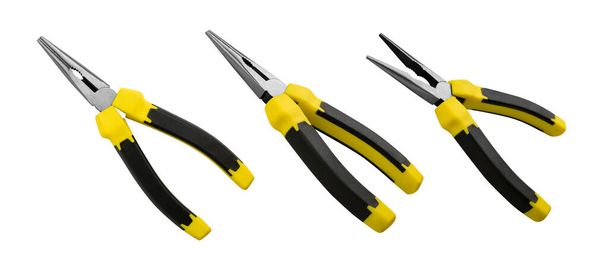 Pliers in different angles on a white background - Foto, Bild