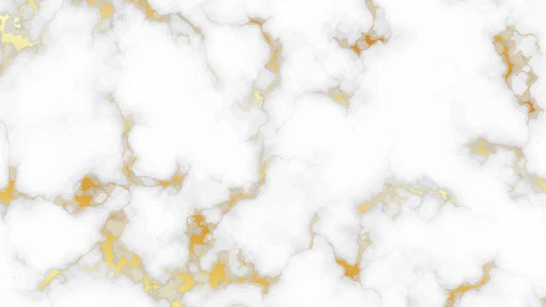 Gouden marmeren textuur achtergrond. Abstracte achtergrond van marmeren granieten steen. Vectorillustratie - Vector, afbeelding