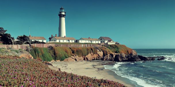 Pigeon Point lighthouse  - Photo, Image