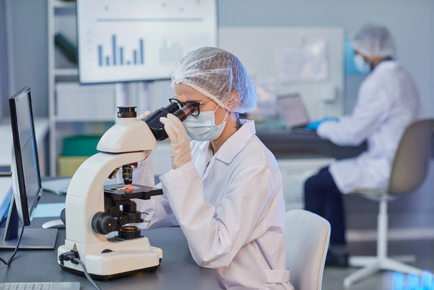 Woman holding research at the laboratory - Foto, Bild