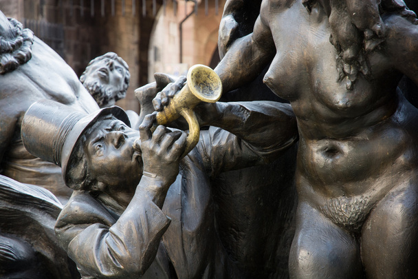małżeństwo karuzela fontanna w Norymberdze - Zdjęcie, obraz