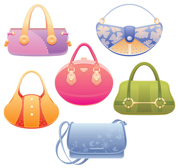 Lady bags. - Vector, Image