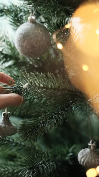 Zdobení vánočního stromečku - Záběry, video