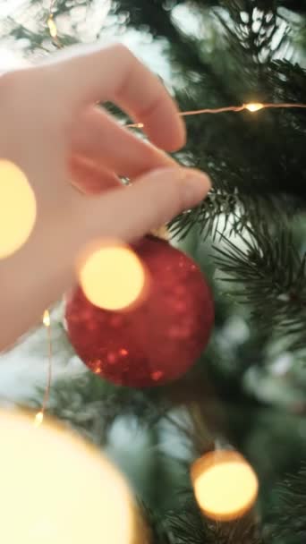 Decoratie van de kerstboom - Video