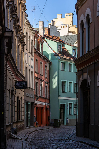 malerischer Blick auf eine Altstadtarchitektur - Foto, Bild