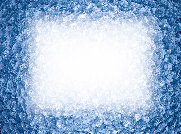 jégkocka háttér hűvös víz fagyás - Fotó, kép