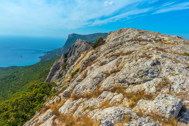 Landscapes of the Crimea, the sea, mountains and hills, - Фото, зображення