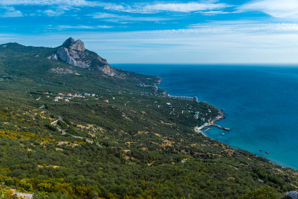 Landscapes of the Crimea, the sea, mountains and hills, - Photo, Image