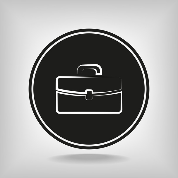 Briefcase icon - Vector, afbeelding