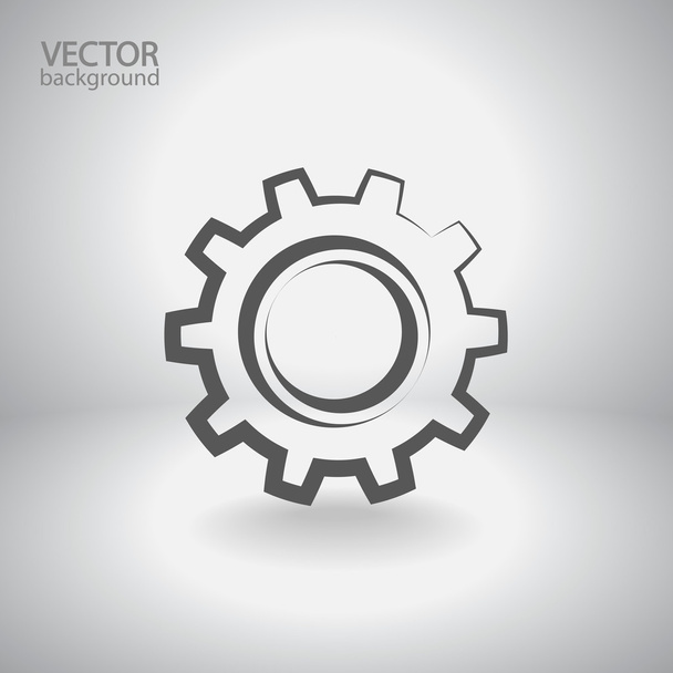 Icono de engranajes - Vector, Imagen