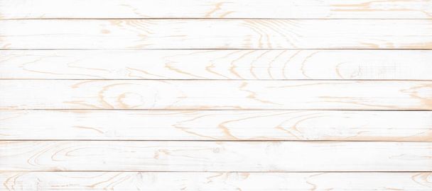 white wooden template for design. wood texture as background.  - Photo, image