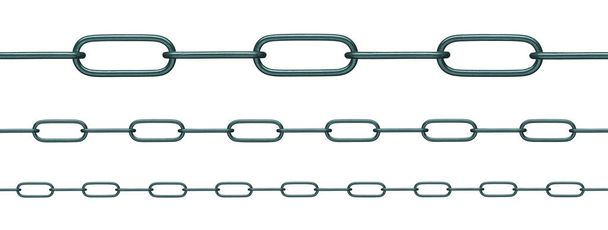 zincir bağlantı metal çelik - Fotoğraf, Görsel
