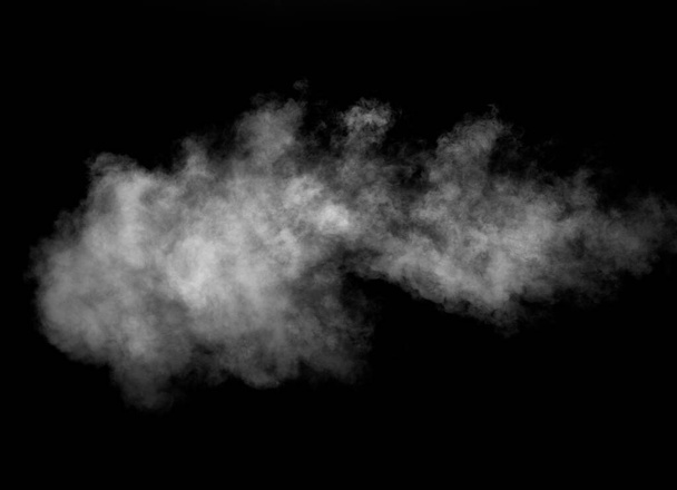 dym para mgła powietrze tło kształt czarny - Zdjęcie, obraz