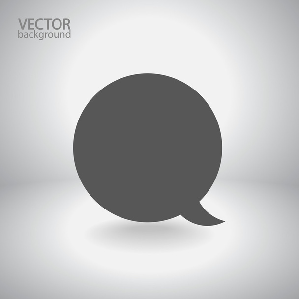 Comic speech bubble icon - Вектор,изображение