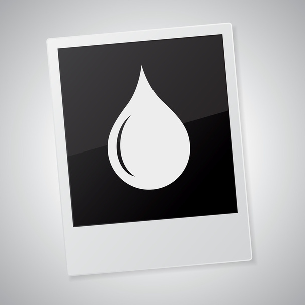 Drop icon - ベクター画像