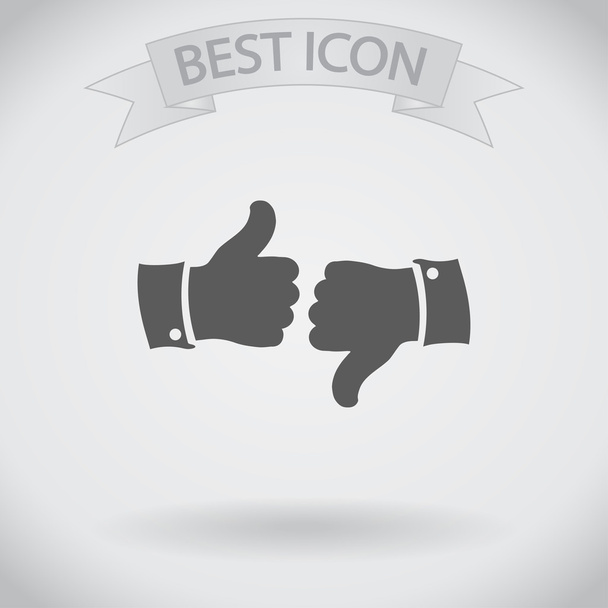 Thumb up icons - Vektor, obrázek