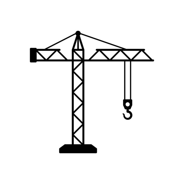 Crane ikon design sablon vektor elszigetelt - Vektor, kép