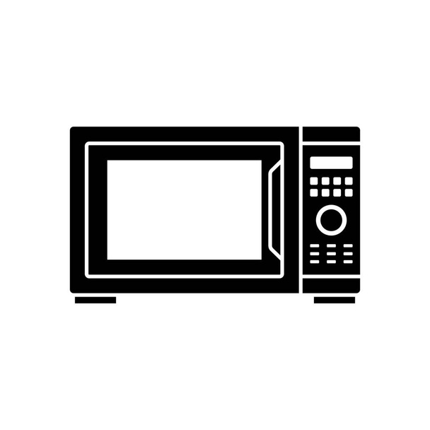 Mikrowellen-Icon-Design-Vorlagenvektor isoliert - Vektor, Bild
