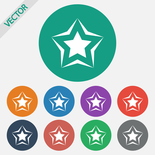Star icon - Vetor, Imagem