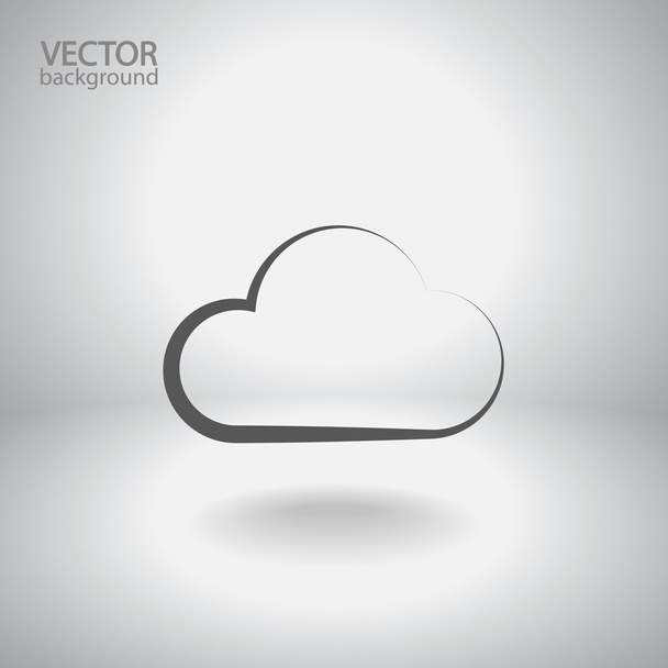 Cloud icon - ベクター画像