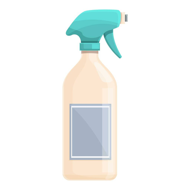 Cleaner spray icon cartoon vector. House service - Vector, imagen
