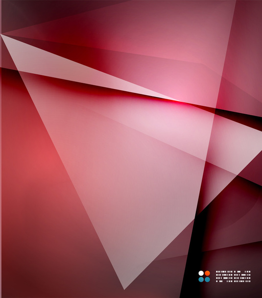 Red abstract lines background - Vector, Image