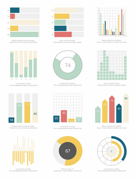 Infographics elements - Vector, Image