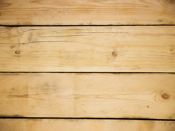 Brown wood texture. Abstract background. rustic background made of old wooden boards with holes. - Foto, imagen