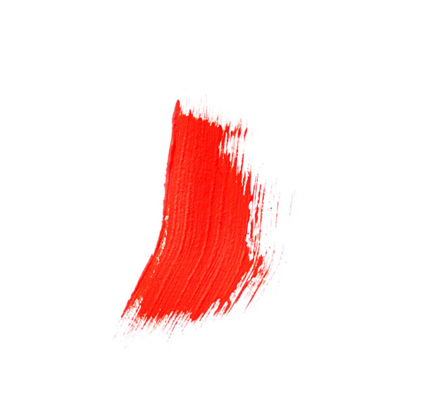 背景の抽象化は、白地に赤ペンキで長方形のパターンは背景を分離しました。水平フレーム - 写真・画像