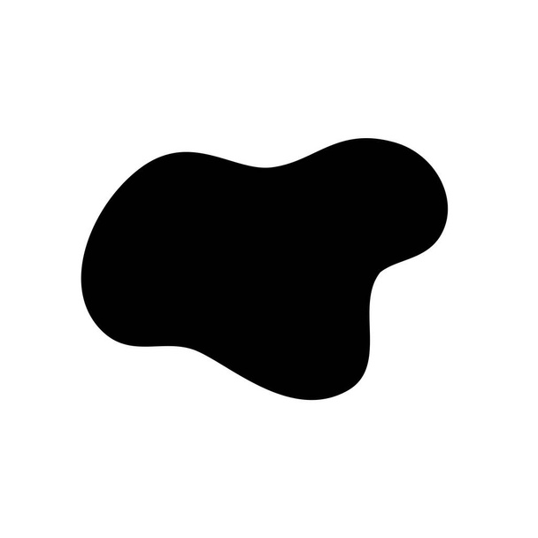 Irregular shape vector illustration isolated on white - Διάνυσμα, εικόνα