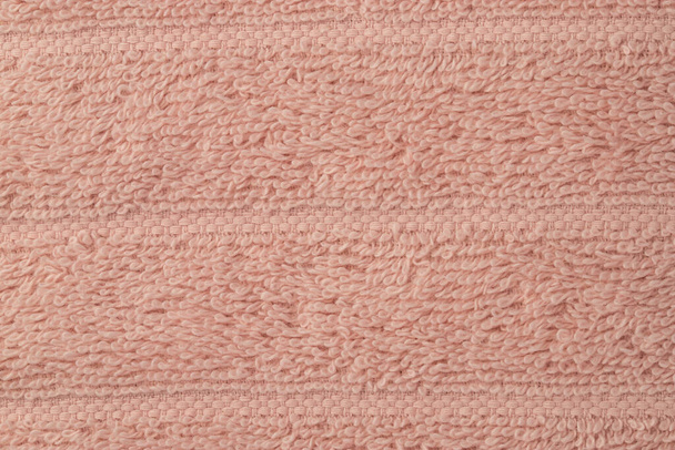цветное полотенце из хлопка, мягкая махровая ткань, текстура - Фото, изображение