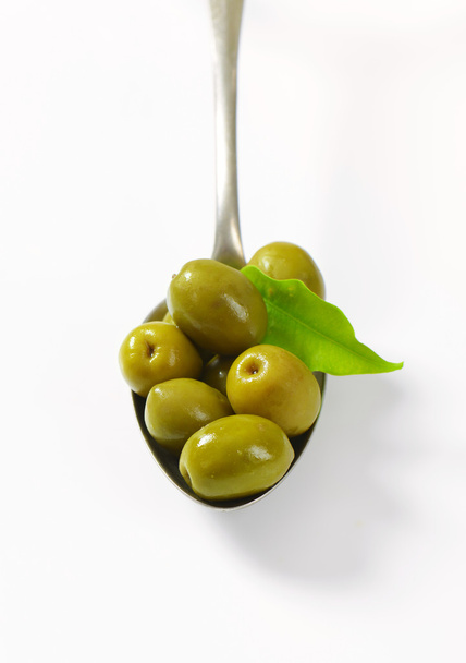 hiszpańskie oliwki zielone - Zdjęcie, obraz