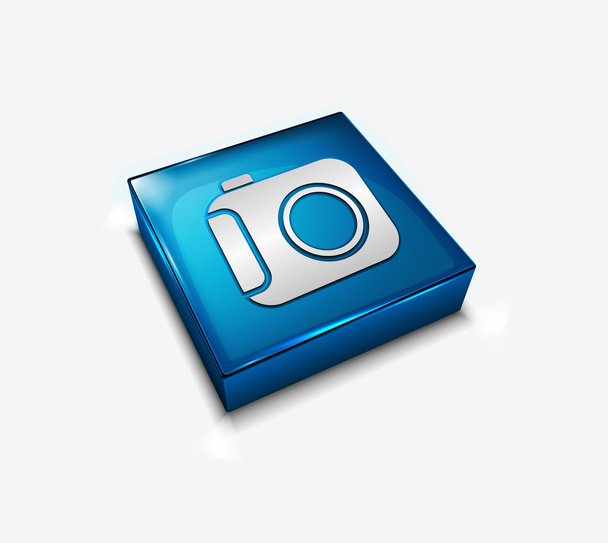 Camera web icon - ベクター画像