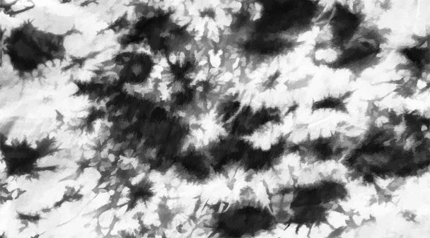Tie dye background Textura padrão geométrica Ilustração vetorial Shibori Abstract batik brush seamless and repeat pattern design Preto, branco, azul, roxo Splatter de pintura - Vetor, Imagem